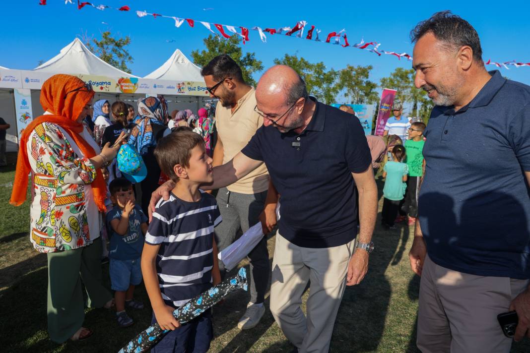 Selçuklu'da çocukların neşesi gökyüzüne taştı 12